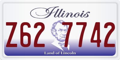 IL license plate Z627742