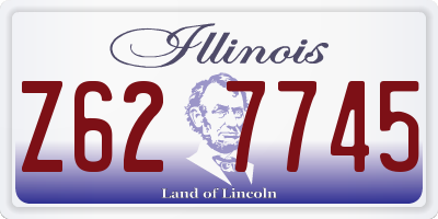 IL license plate Z627745