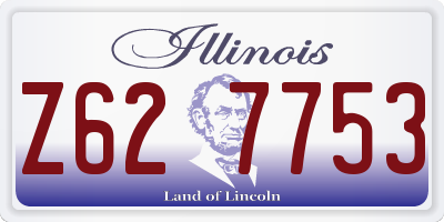 IL license plate Z627753