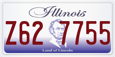 IL license plate Z627755