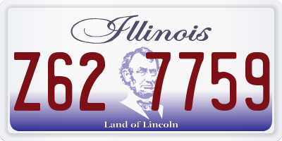 IL license plate Z627759