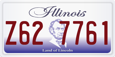 IL license plate Z627761