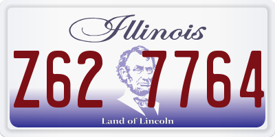 IL license plate Z627764