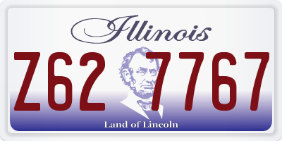 IL license plate Z627767