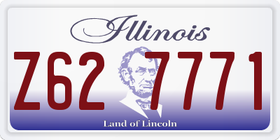 IL license plate Z627771