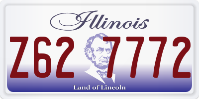IL license plate Z627772