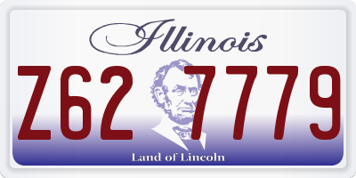 IL license plate Z627779