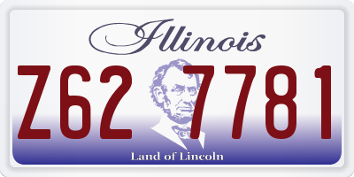 IL license plate Z627781