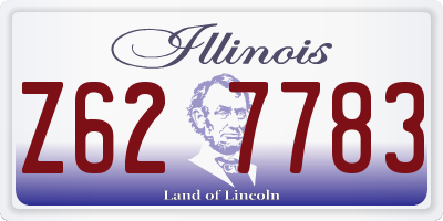 IL license plate Z627783