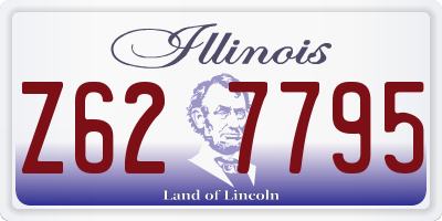 IL license plate Z627795