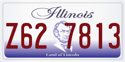 IL license plate Z627813