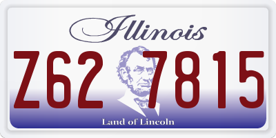 IL license plate Z627815