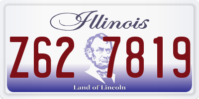 IL license plate Z627819