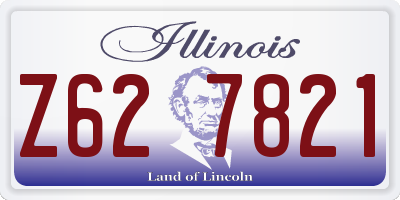 IL license plate Z627821
