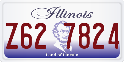 IL license plate Z627824