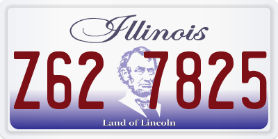 IL license plate Z627825