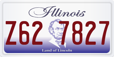IL license plate Z627827