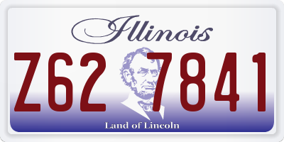 IL license plate Z627841