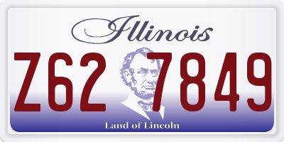 IL license plate Z627849