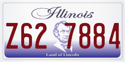 IL license plate Z627884