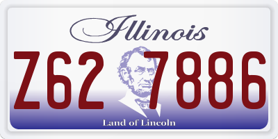 IL license plate Z627886