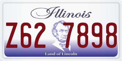 IL license plate Z627898