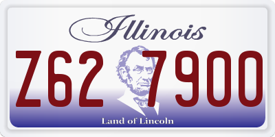IL license plate Z627900
