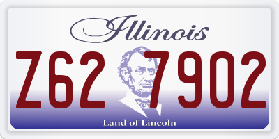 IL license plate Z627902