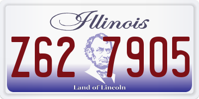 IL license plate Z627905