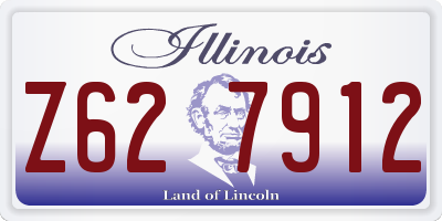 IL license plate Z627912