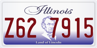 IL license plate Z627915