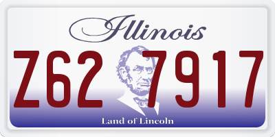 IL license plate Z627917