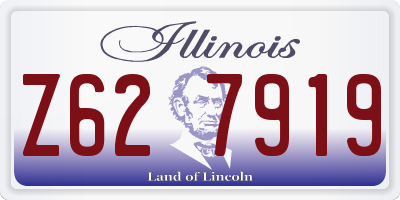 IL license plate Z627919