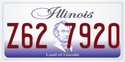 IL license plate Z627920