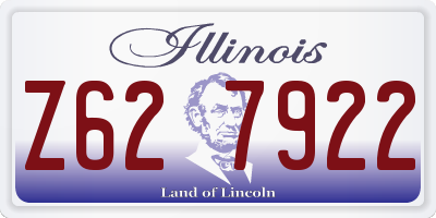IL license plate Z627922