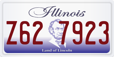 IL license plate Z627923