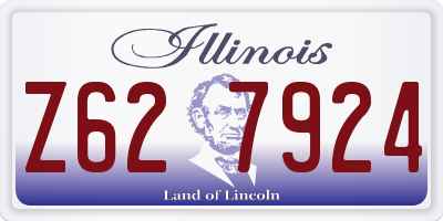 IL license plate Z627924