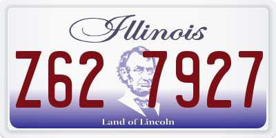 IL license plate Z627927