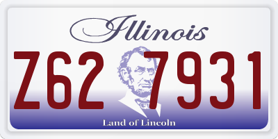 IL license plate Z627931