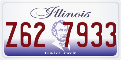 IL license plate Z627933