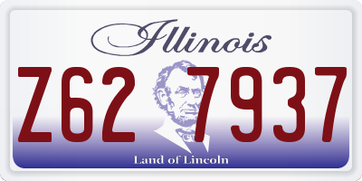 IL license plate Z627937
