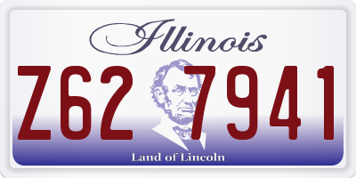 IL license plate Z627941
