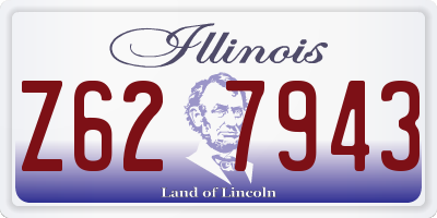 IL license plate Z627943