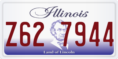 IL license plate Z627944