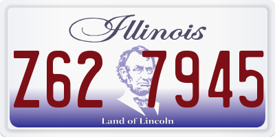 IL license plate Z627945