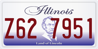 IL license plate Z627951