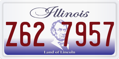 IL license plate Z627957