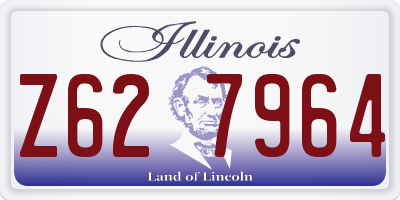 IL license plate Z627964