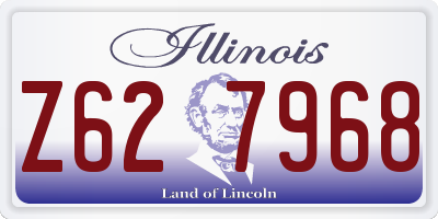 IL license plate Z627968