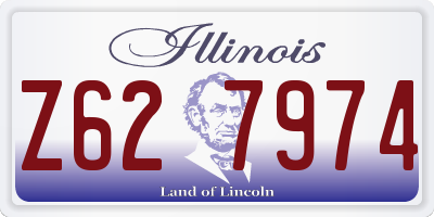 IL license plate Z627974